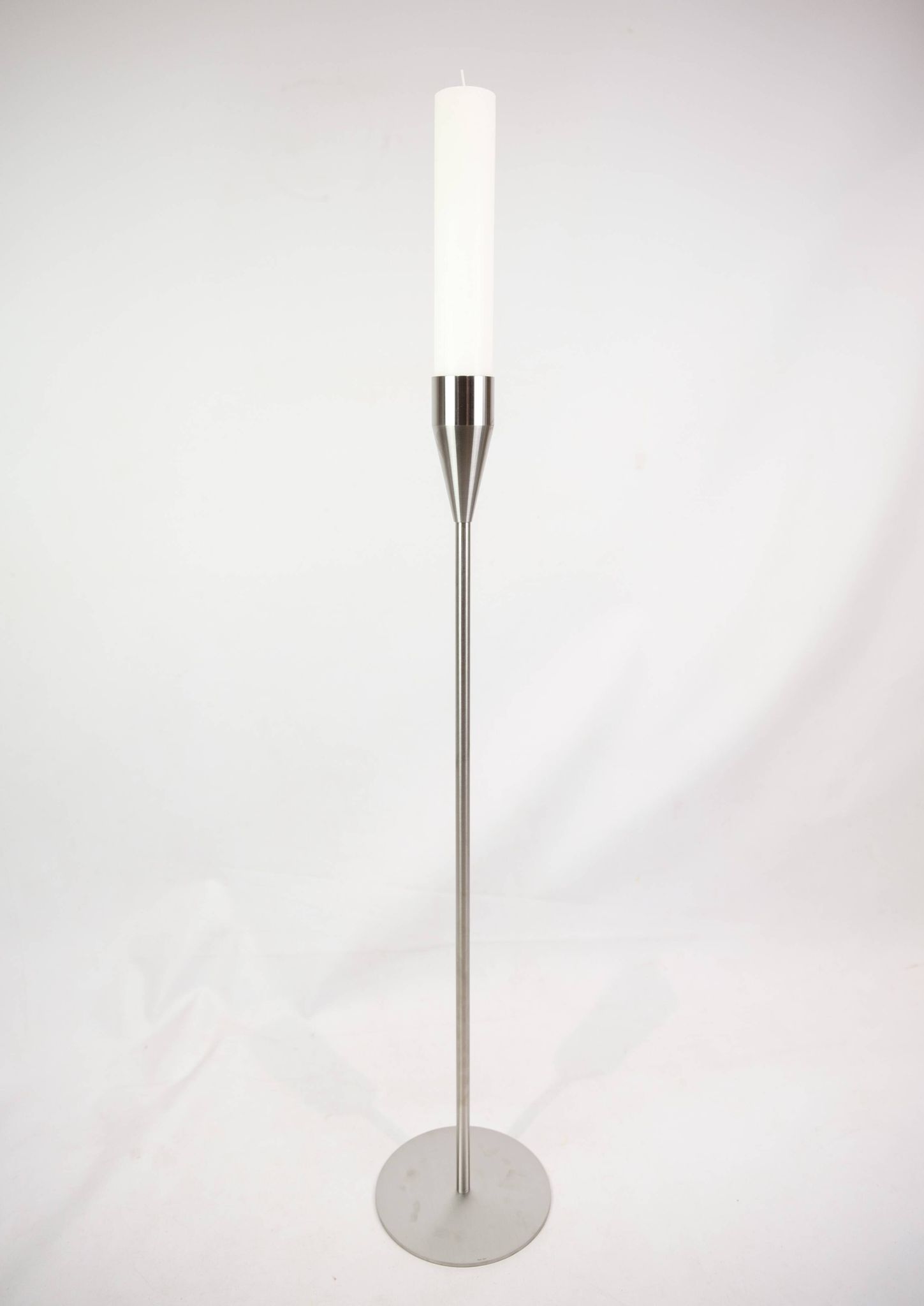 Saturn maxi candlestick made in stainless steel for peit hein