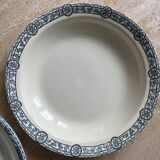 Pair of ironstone dishes