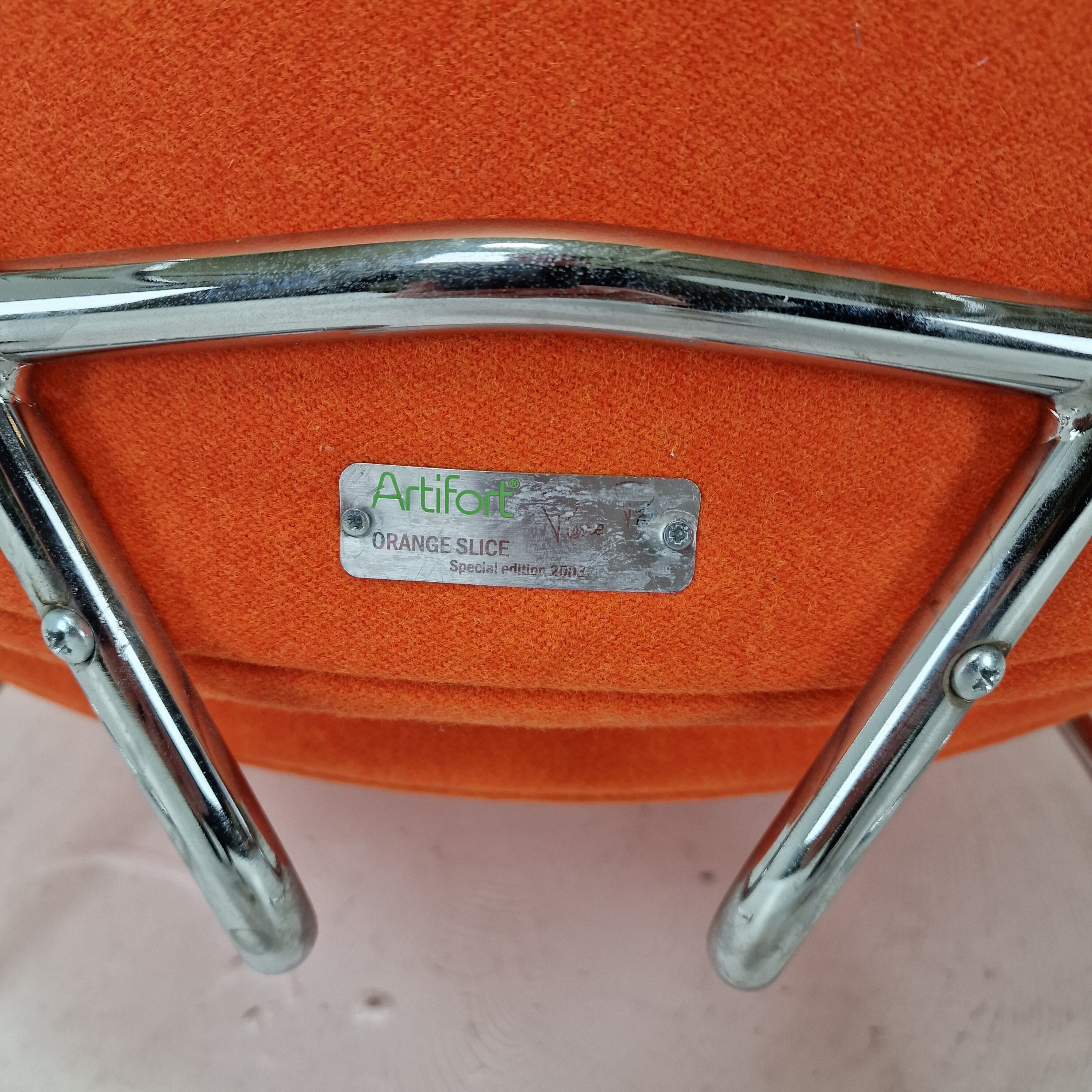 Orange Slice Chair by Pierre Paulin for Artifort, 1980s