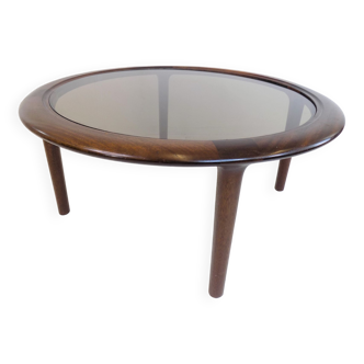 Table basse en bois/verre Collection Terra