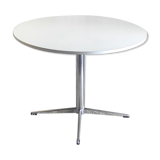 Dining table design chrome metal and formica – 70s