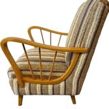 Set of 2 vintage armchairs / cocktail chairs / individual seats