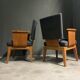 Extremely rare André Sornay style armchair, 1950s.