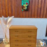 Commode en bois massif