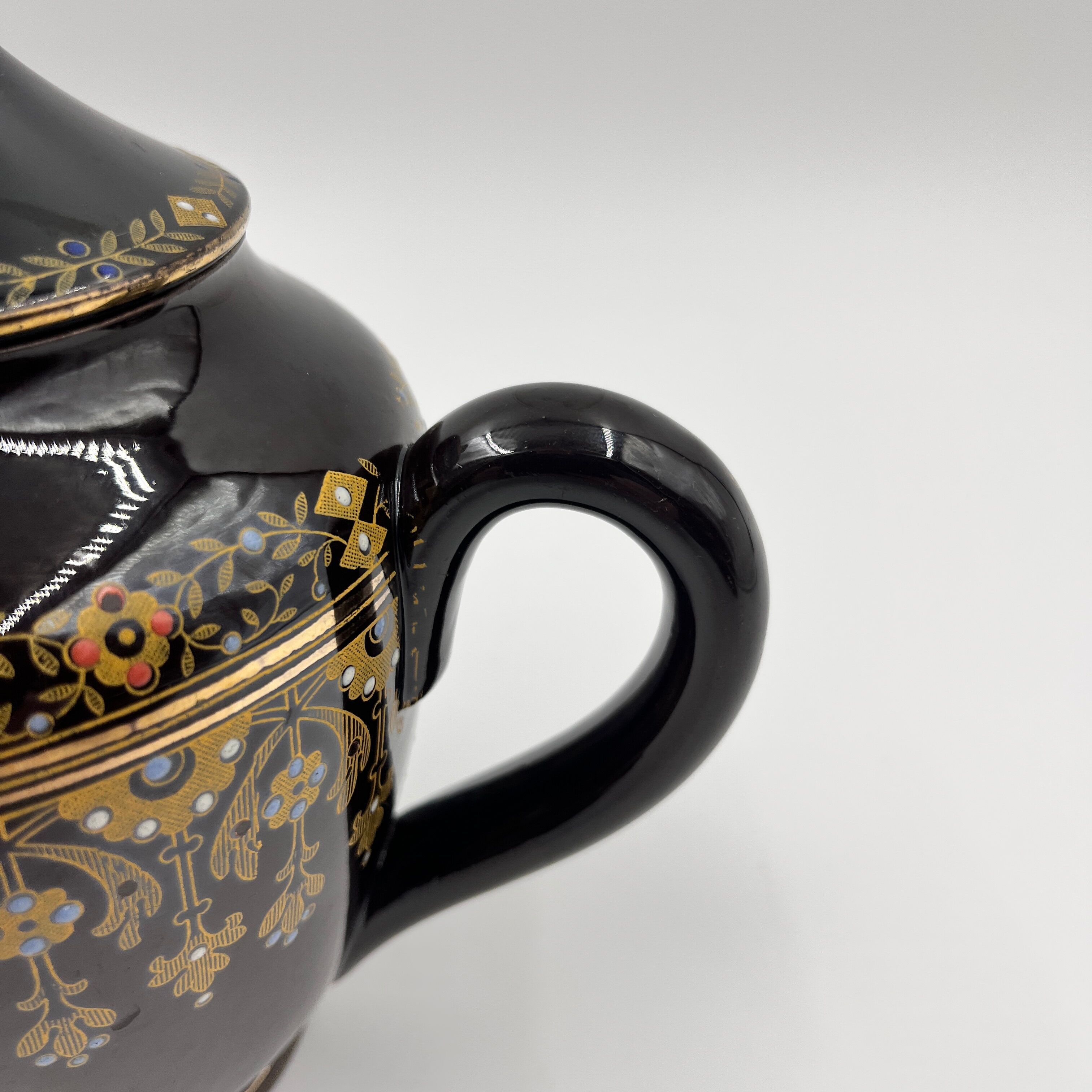 Tea service Sarreguemines Rockingham