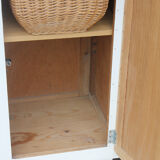 Art deco maid in solid wood