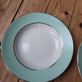 6 soup plates “Café Gilbert” Orchies Moulin des Loups