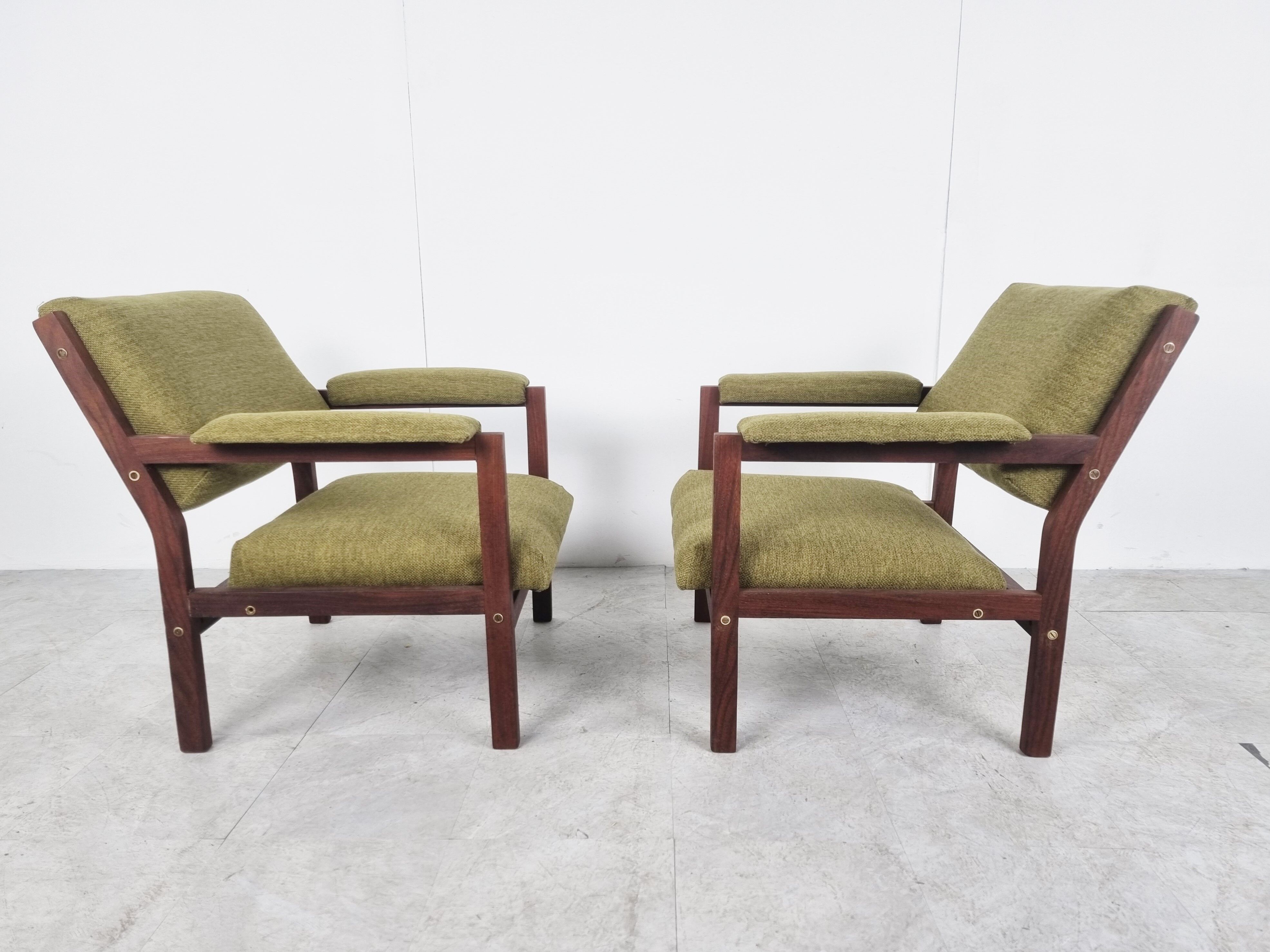 Pair of mid century armchairs by Pastoe, 1960s
