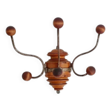 Bentwood/1900s style wall-mounted coat rack