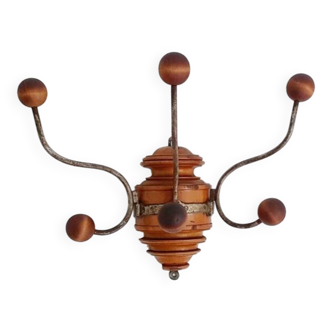 Porte manteaux mural style Bentwood /bistrot 1900