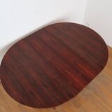 Round table extendable rosewood