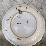 Plat ancien chameaux et palmiers restauré