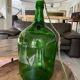 Lady Jeanne green table lamp electrified to nine