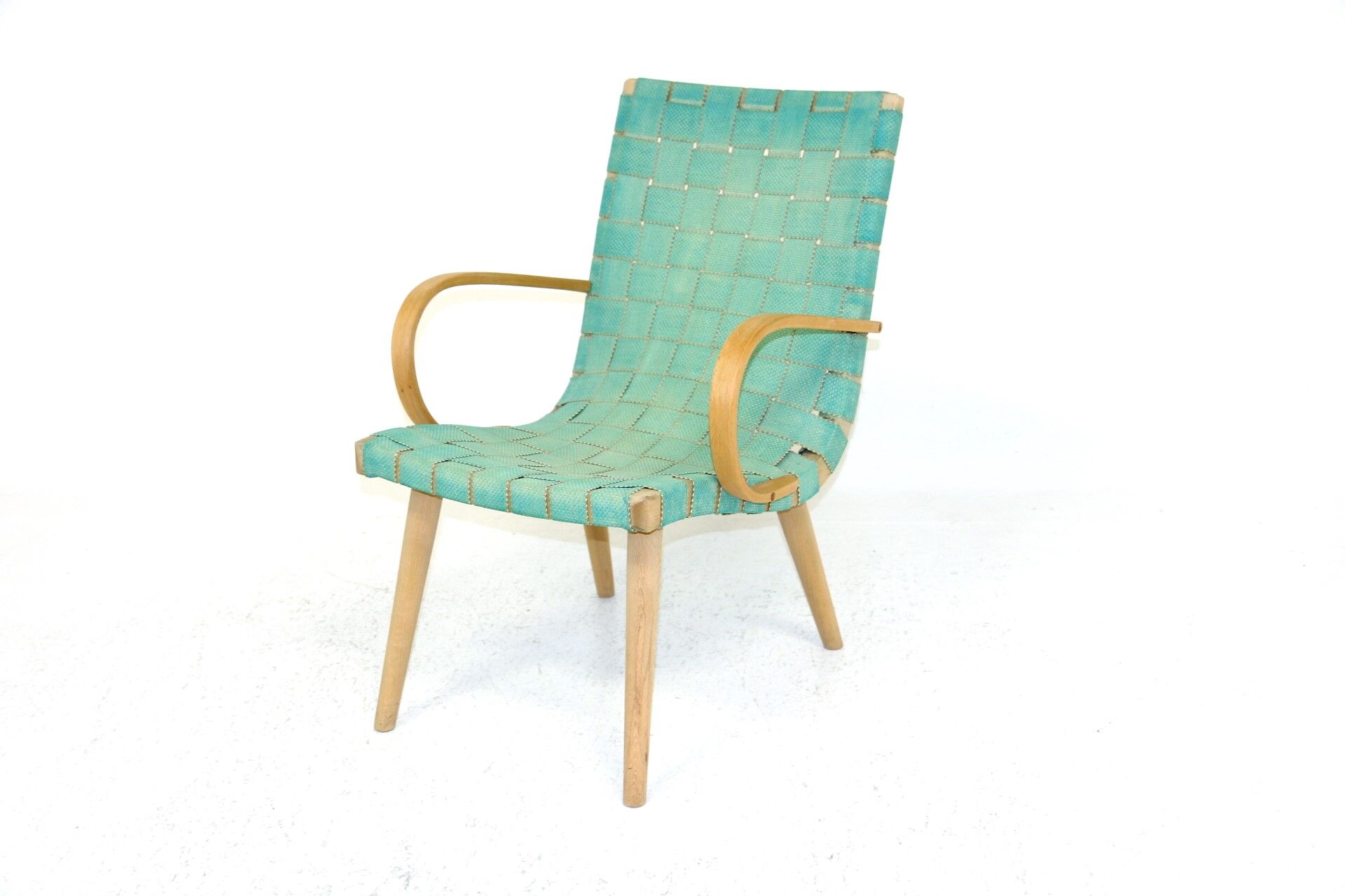 Beech armchair, Sweden, 1970