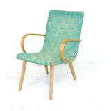Fauteuil en hêtre, Suède, 1970