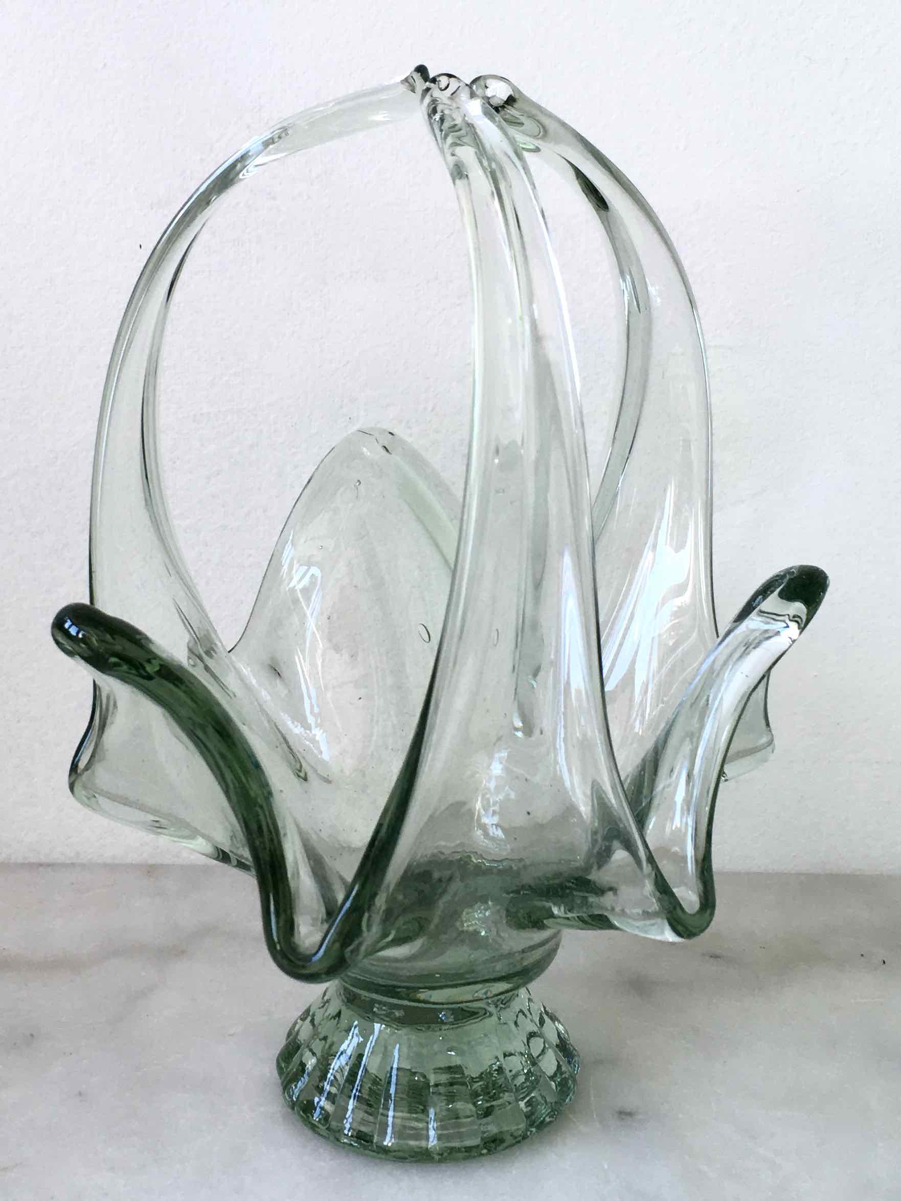 Blown glass candy maker