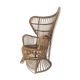 Armchair in rattan