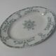 Oval dish iron earth compiegne