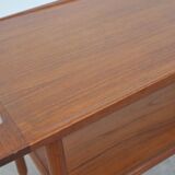 Danish teak serving trolley in the style of Arne Vodder, 1960s