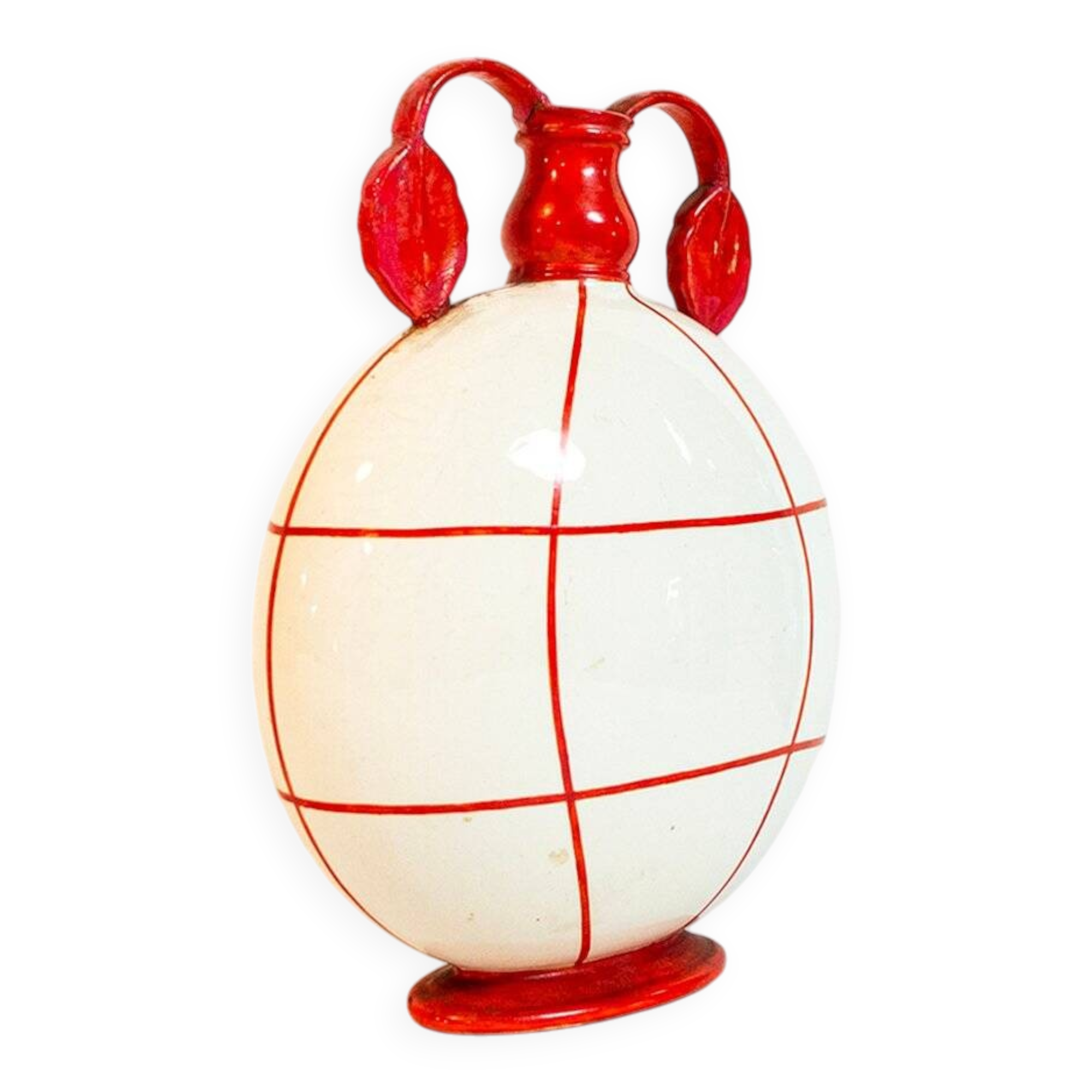 Monza 83 vase by Guido Androvitz for Società Italiana Ceramica Laveno, 1920s