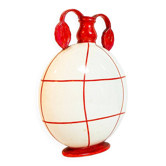 Vase Monza 83 de Guido Androvitz pour Società Italiana Ceramica Laveno, années 1920