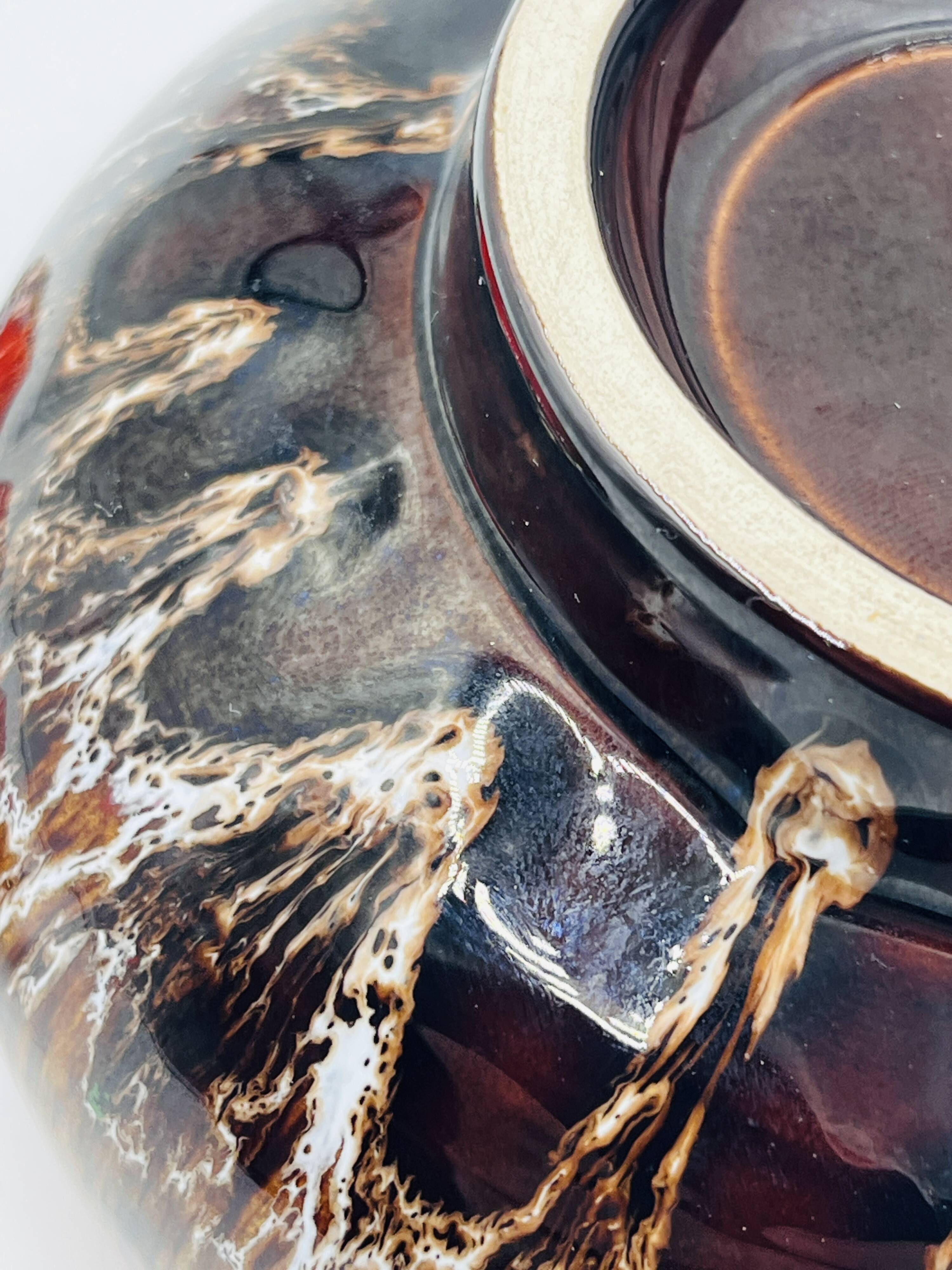 Vallauris red candy dish