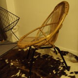 Rattan armchair