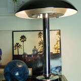 Vintage style all-chrome lamp