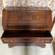 Bureau secrétaire bois massif vintage