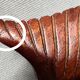 Pair of hand-carved art-deco fish bookends - 30s