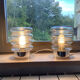 Paire de lampes de chevet vintage