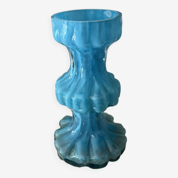 Clichy glass vase - vintage 20th century