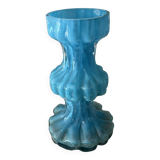 Clichy glass vase - vintage 20th century