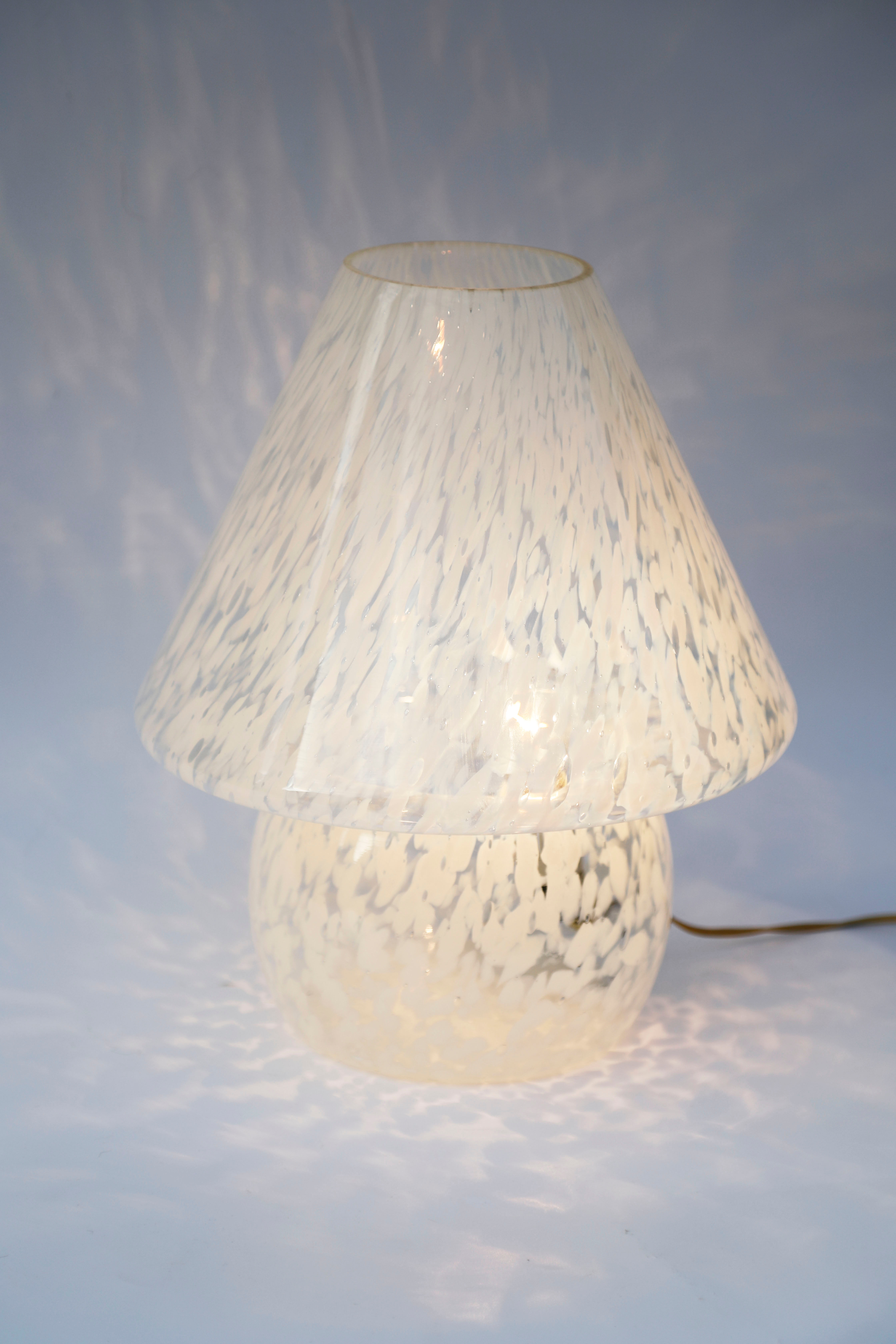 Murano mushroom lamp 1970s