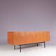 1950s Teak sideboard on black metal base model: B20 by Dieter Wäckerling f