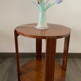 Art deco pedestal table