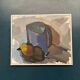 Original Swedish Oil on Canvas – “Blue Jug” by Stig Delang – Signed – Vintage & Framed