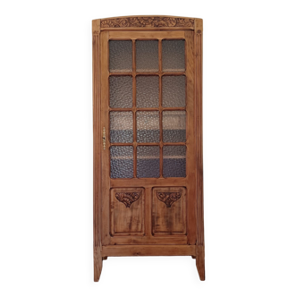 Armoire parisienne ancienne en bois de style art-déco