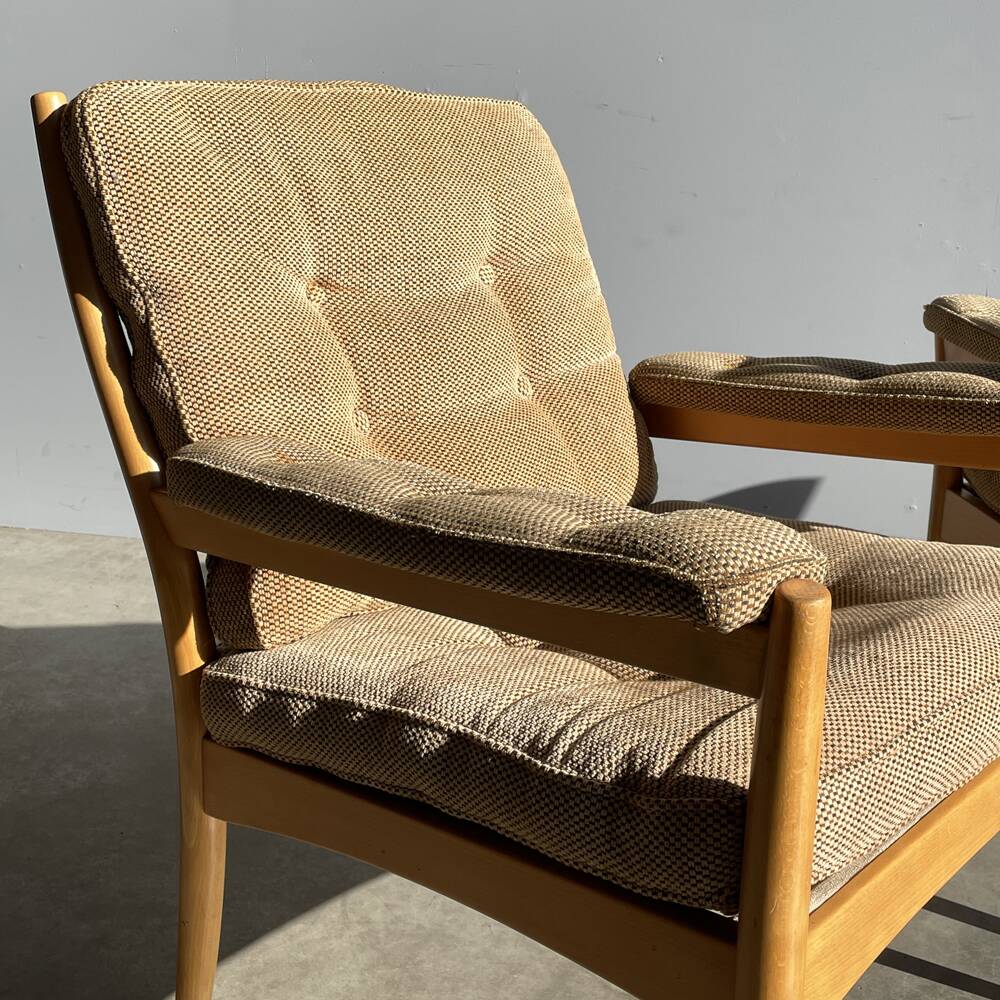 Gote mobel / vintage easy chairs, 1970s sweden