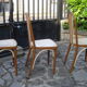 3 chaises Thonet A 643 par Josef Hoffmann pour Thonet