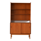 Scandinavian 2-door bookcase, 1960s