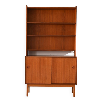Bibliothèque scandinave 2 portes, années 1960