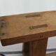 Wooden bench