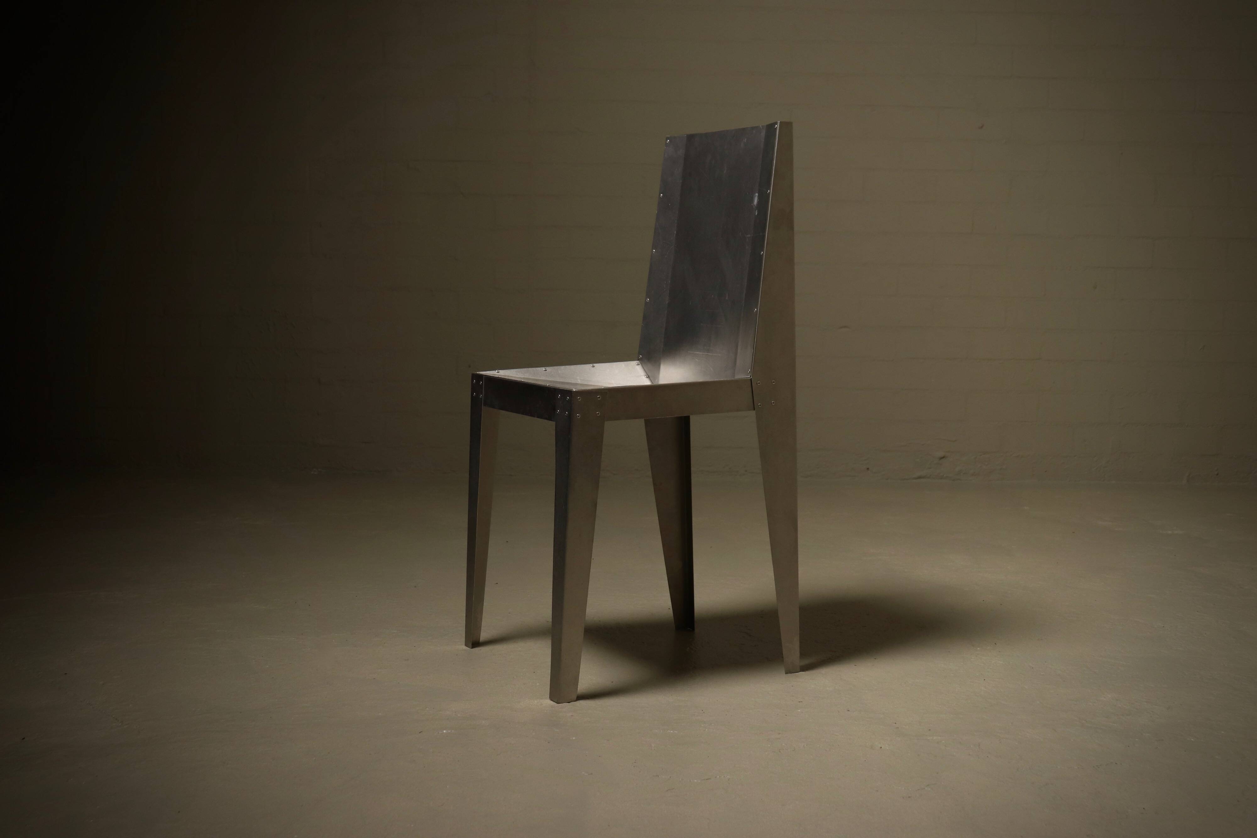 Prototype Design Aluminum Chair 1980s