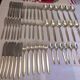Menagere of 54 pieces in silver metal