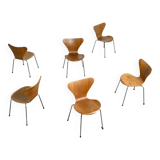Chairs by Arne Jacobsen, Fritz Hansen circa 1970