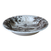 Plat rond creux vintage anglais Staffordshire 'Hayride'