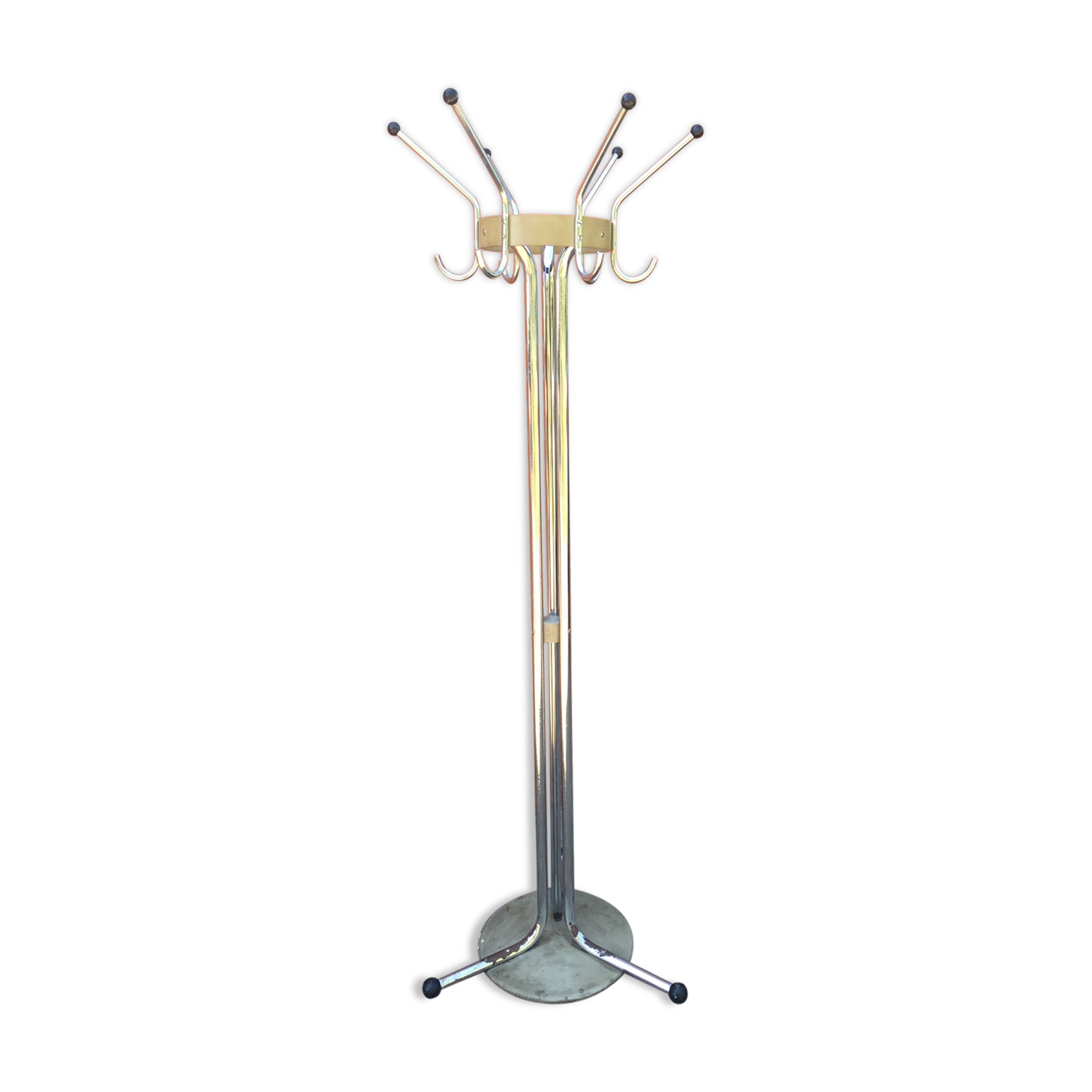 Coat rack "tubax" art deco