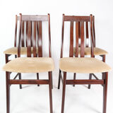 Set of four dining room chairs of mahogany of Danish design by Farstrup, 1960s