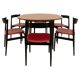 Mid Century Modern Italian Extendible Dining Table,  attributed to Vittorio Dassi, 1960 's
